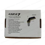 طراحی کاربرپسند: Car G7 با طراحی ساده و کاربرپسند خود، به شما امکان می‌دهد تا به راحتی از قابلیت‌های مختلف آن استفاده کنید. دکمه‌های مشخص و قابل دسترسی روی گیرنده، استفاده را آسان و سریع می‌کند.